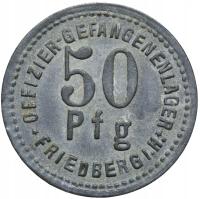 + Friedberg - 50 Pfennig - OBÓZ OFFIZIER GEFANGENEN LAGER - CYNK