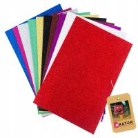 PIANKA DEKORACYJNA KREATYWNA SAMOPRZYLEPNA A4 ARKUSZE KREATYWNE 10SZT/KPL