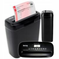 Niszczarka szkolna i biurowa automatyczna do dokumentów i papieru 10L mocna