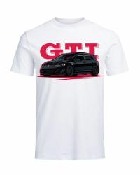 T-SHIRT MĘSKA KOSZULKA VOLKSWAGEN VW GOLF 7 GTI R LINE ROZMIAR XL