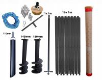 Ручная буровая установка скважины 17M MEGA Filter бесплатно