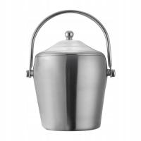 Izolowane pojemniki chłodnicze z wiaderkiem na lód do domowych barów BBQ 2L