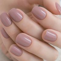 Накладные Ногти Nude Short Square Classic Short Square 24 Шт