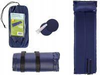 MATA TURYSTYCZNA SAMOPOMPUJĄCA Z PODUSZKĄ SKŁADANA NILS NC4008 NIEBIESKI