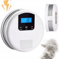 BEZPRZEWODOWY LCD CZUJNIK CZADU I DYMU DETEKTOR TLENKU WĘGLA 85DB Z ALARM