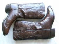 Имперский американский ручной сшитые кожаные ковбойские сапоги.44 ИДЕАЛЬНОЕ СОСТОЯНИЕ