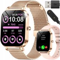 SMARTWATCH ZEGAREK DAMSKI POLSKIE MENU ROZMOWY SPORT SMART WATCH DRMZ