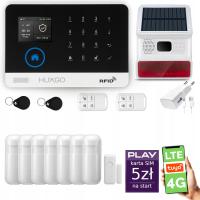 Беспроводная сигнализация WiFi GSM 4G LTE с приложением TUYA , HUXGO HXA003 4G