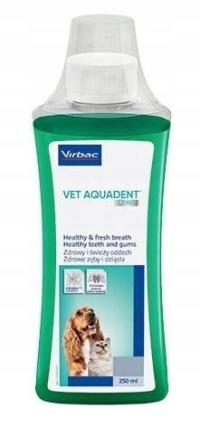 Virbac Vet Aquadent, 250ml do pielęgnacji jamu ustnej dla psa i kota
