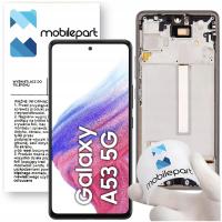 Wyświetlacz Mobilepart OLED czarny do Samsung Galaxy A53 5G