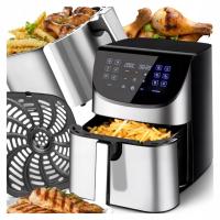 FRYTKOWNICA BEZTŁUSZCZOWA AIR FRYER 8L XXL 12 PROGRAMÓW FRYTOWNICA AIRFRYER