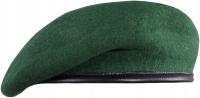 Военный шерстяной рельефный берет MFH Commando Green 56
