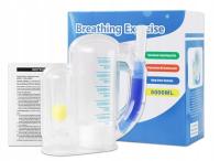 Spirometr 5000 ml trener oddechu pomiarem objętości i wskaźnikiem przepływu