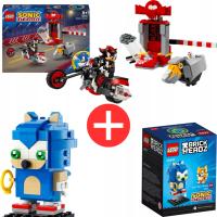 LEGO Shadow the Hedgehog 76995 ucieczka + LEGO 40627 Sonic the Hedgehog 2w1