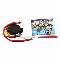 GENS ACE AKUMULATOR BATERIA LIPO G-TECH SOARING 450MAH 7.4V 2S1P JST-SYP