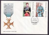 1992 Order Virtuti Militari Fi 3235-36 FDC