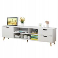 ЖУРНАЛЬНЫЙ СТОЛИК ТВ ШКАФ КОМОД БЕЛЫЙ ТВ СТОЯЩИЙ СКАНДИНАВСКИЙ 140