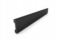 Listwa przypodłogowa biała cokół dekoracyjna CZARNA Cokół FP2