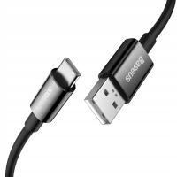 Кабель Baseus USB-USB Type C 1 м Черный