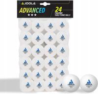 PIŁECZKI do Tenisa Stołowego JOOLA Advanced Training *** 24 szt. BIAŁE