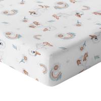 Простыня для кроватки 120x60 с эластичной лентой, толстый хлопок, 100% польский продукт