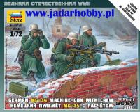 Zvezda 6210 /72 German MG-34 Machine-Gun with Crew