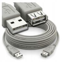 Przedłużacz kabla portu USB A 2.0 męski żeński 5m Przedłużacz USB