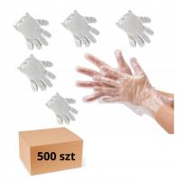 500PCS сильные перчатки фольги перчатки