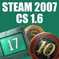 STEAM 2007, Counter-Strike 1.6, CS2