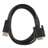 Kabel do konwersji Displayport na kabel VGA