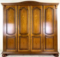 STYLOWA SZAFA CZTERODRZWIOWA DĘBOWA GARDEROBA Z50