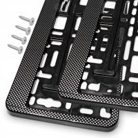 Ramka do tablicy rejestracyjnej Utal Carbon 2 szt.