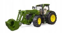 Bruder 3151 трактор John Deere 7R 350 с фронтальным погрузчиком