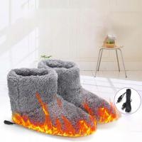 NEW PODGRZEWANE KAPCIE ELEKTRYCZNE OCIEPLANE BUTY NA ZIMĘ 39-43 USB