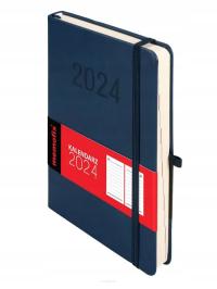 Книжный календарь 2024 A5 Antra темно-синий