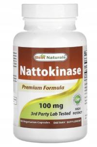 Best Naturals, Nattokinaza, Nattokinase, 100 mg, 90 Vege caps USA