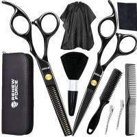Парикмахерские ножницы для волос профессиональные острые ножницы набор 9в1