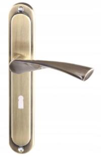 Дверная ручка FEBE 72 ключ патина