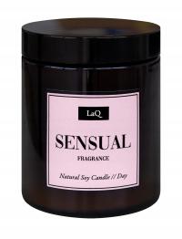 LaQ Świeca sojowa zapachowa Sensual Day 180 ml
