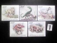 Dinozaury , Burundi MNH