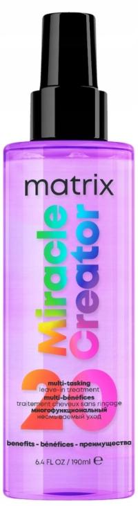 MATRIX Miracle Creator 20-w-1 spray do włosów termoochrona nawilża 190 ml