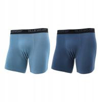 2 szt. Bokserki z dł. Nogawką S - Bluewear