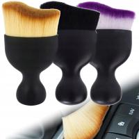 3x SZCZOTKA PĘDZELEK DO CZYSZCZENIA WNĘTRZA SAMOCHODU KURZU BRUDU PULPITU