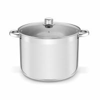 Кастрюля простая индукционная большая XXL Гастрономическая газовая крышка Tadar 15 литров