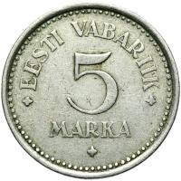 + Estonia - 5 Marka Marek 1922 - STAN !
