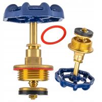 GŁOWICA ZAWORU ŻELIWNEGO ZAPOROWEGO GRZYBKOWEGO 1'' Z DŁAWIKIEM + USZCZELKA