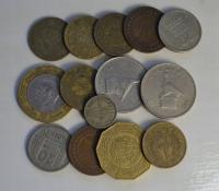 Monety Orient - miks - ciekawsze emisje także starsze - 14 monet Afryka