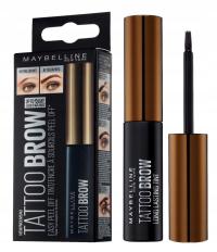 ŻEL FARBA DO BRWI KOLORYZACJA EFEKT TATUAŻU MAYBELLINE TATTOO BROW ALOES