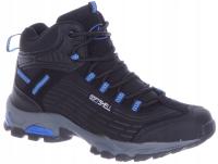 Czarne Buty Sportowe SOFTSHELL Trekkingowe Górskie Za Kostkę Męskie
