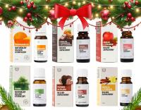 ZESTAW OLEJKÓW NA BOŻE NARODZENIE, CUDOWNE ZAPACHY ŚWIĄT, NAKLEJKI GRATIS